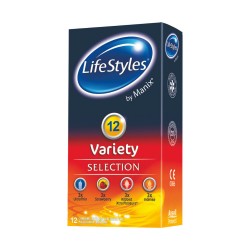 LifeStyles Prezervative Latex Variety, 12 Buc/Set LifeStyles Prezervative Latex Variety, 12 Buc/Set