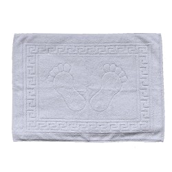 Prosop de Picioare Talia, 100% Bumbac, Culoare Alb, 40x50 cm