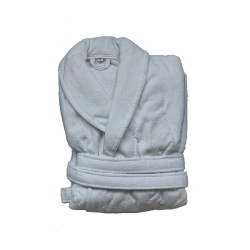 Halat de Baie Poseidon, 100% Bumbac, Plusat, Marimea XL