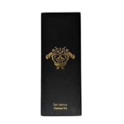 Set Dentar Lux format din Periuta de Dinti si Pasta de Dinti, Ambalat in Cutie de Carton