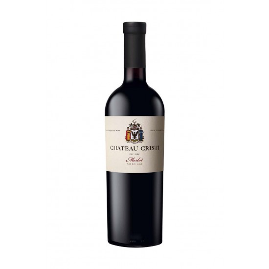 Vin Chateau Cristi, Rosu Merlot, Alcool 14%, Cantitate 750 ml