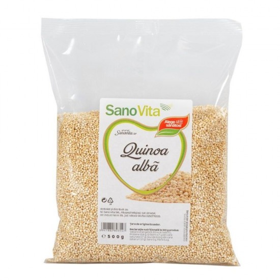 Quinoa Alba Sano Vita, Cantitate 500 g