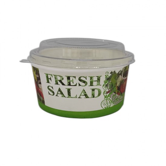 Capac pentru Bol de Salata de 1124 ml, Material Plastic, 50 Buc/Set