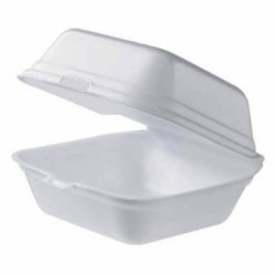 Caserola Alba XPS, Necompartimentata 185x155x70 cu Capac Atasat, 250 Buc/Set Caserola Alba XPS, Necompartimentata 185x155x70 cu Capac Atasat, 250 Buc/Set