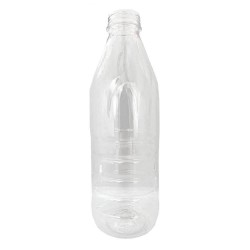 Flacon Pet Transparent fara Capac, Diametru 39 mm, 1 L, 170 Buc/Set