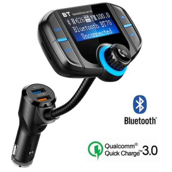 Modulator FM, Bluetooth 2 x USB, Quick Charge 3.0