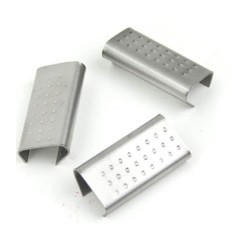 Capse Metal pentru Legare Banda PP/ PET, Dimensiune 6 mm, Cantitate 800 buc in cutie Capse Metal pentru Legare Banda PP/ PET, Dimensiune 6 mm, Cantitate 800 buc in cutie