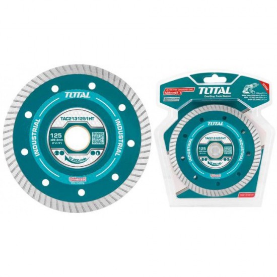 Total - Disc Diamantat Ultrasubtire - 125x22.2mm (