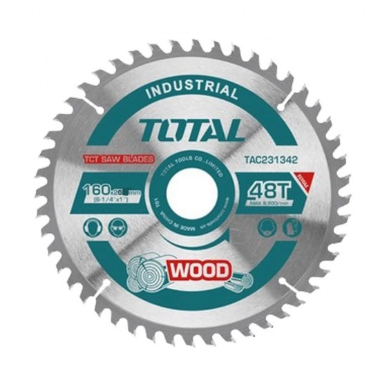 Total - Panza Ferastrau Tct Pentru Lemn - 160x20mm