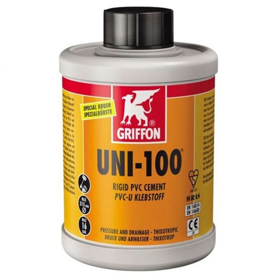Adeziv Gel pentru Tevi PVC Griffon UNI-100, 1000 ml