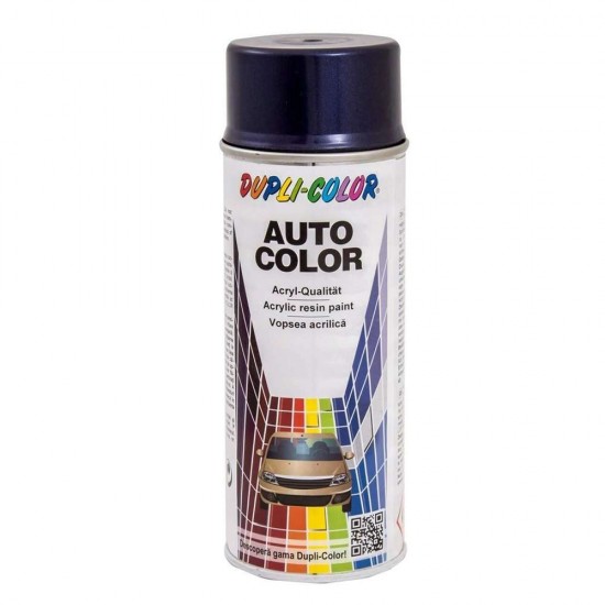 Vopsea Spray Dupli-Color Retus Auto Metalizata Dacia, Albastru Violet, 350 ml