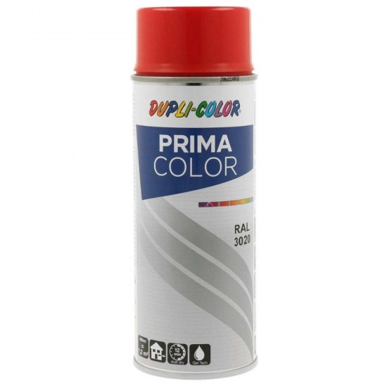 Duplicolor Prima RAL 3020 Rosu Trafic, 400 ml, Cod 788802