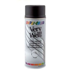 Vopsea Spray Decorativa Dupli-Color Very Well, RAL 9005 Negru Mat, 400 ml