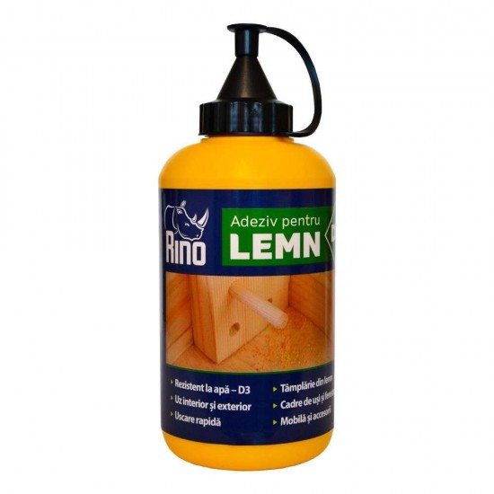 Adeziv Rino pentru Lemn Rezistent la Apa D3, 500 g