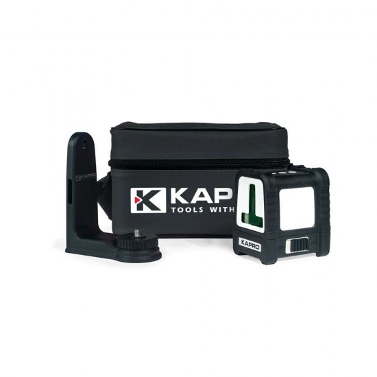 Nivela Kapro cu Laser Verde, 870G, 2 Raze, Rezistenta la Apa IP65