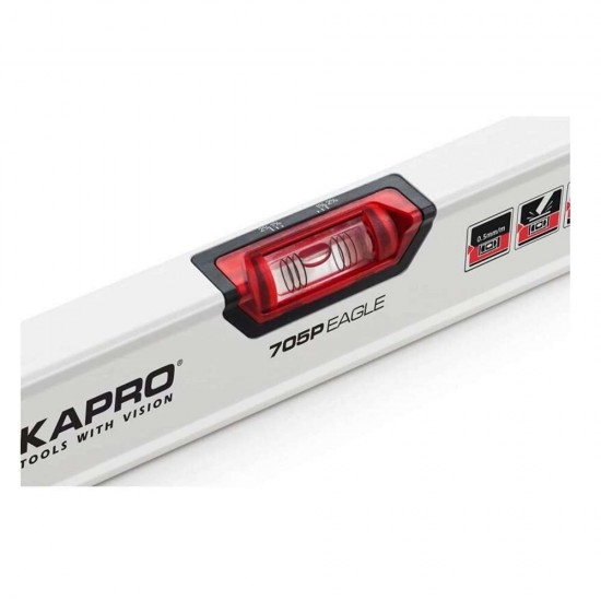 Nivela Kapro cu 2 Bule Vizibila in Conditii de Lumina Slaba, 705, 1200 mm