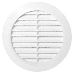 Grila Karro de Aerisire Simpla cu Plasa pentru Tubulatura, Diametru 125 mm