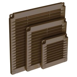 Karro Grila Aerisire Simpla 150mmx150mm, Maro