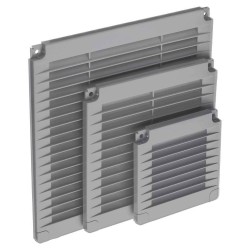 Karro Grila Aerisire Simpla, 150mmx150mm, Gri