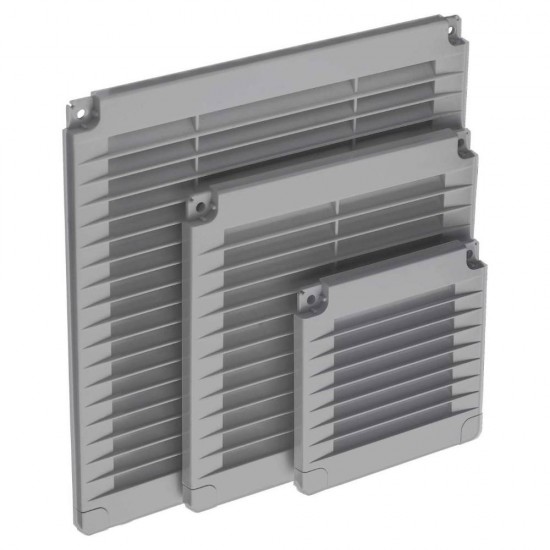 Karro Grila Aerisire Simpla, 150mmx150mm, Gri
