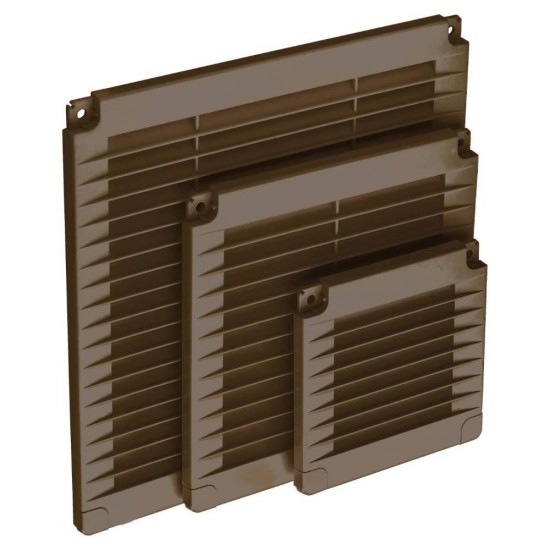 Karro Grila Aerisire Simpla, 250mmx250mm, Maro