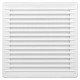 Karro Grila Aerisire, 170mmx170mm, Diametru 125 mm,Alb