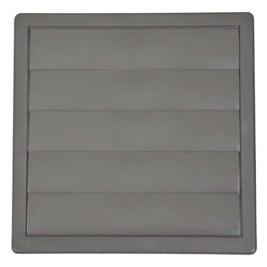 Karro Grila Aerisire Gravitationala, 170mmx170mm, Gri