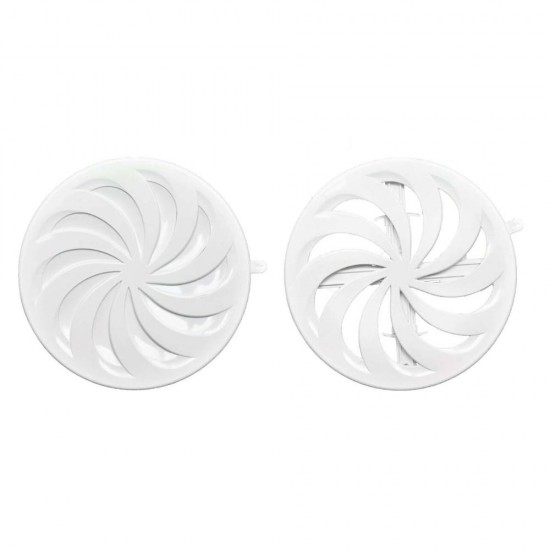 Karro Grila Aerisire cu Inchidere si Prindere Reglabila, Alb