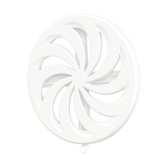 Karro Grila Aerisire cu Inchidere si Prindere Reglabila, Alb