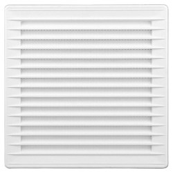 Karro Grila Aerisire cu Prindere Reglabila, 170mmx170mm, Alb