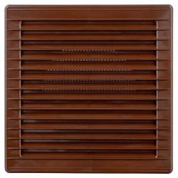 Karro Grila Aerisire cu Prindere Reglabila, 170mmx170mm, Maro