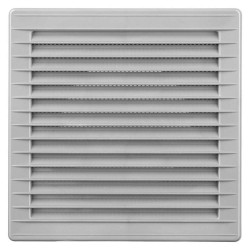 Karro Grila Aerisire cu Prindere Reglabila, 170mmx170mm, Gri