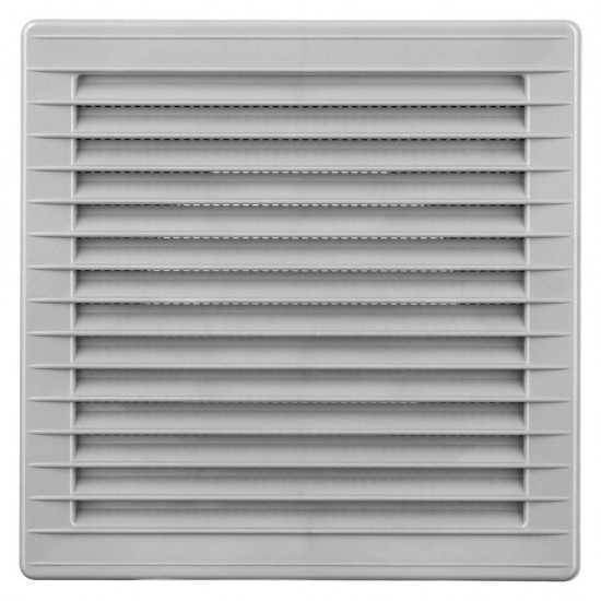 Karro Grila Aerisire cu Prindere Reglabila, 170mmx170mm, Gri