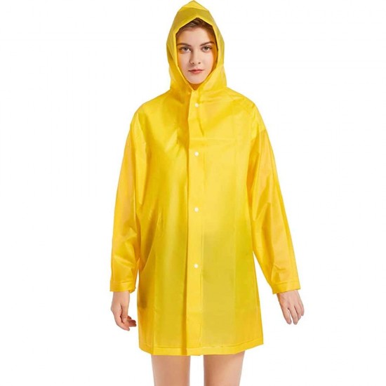 Pelerina Impermeabila Neptin din Poliester/PVC, Marimea L, Culoare Galben