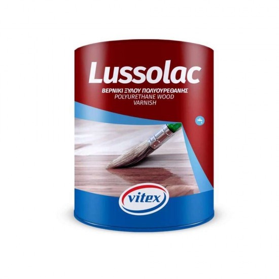 Lac Vitex Poliuretanic pe Baza de Solvent Lussolac, Culoare 500 Incolor Satin, 750 ml