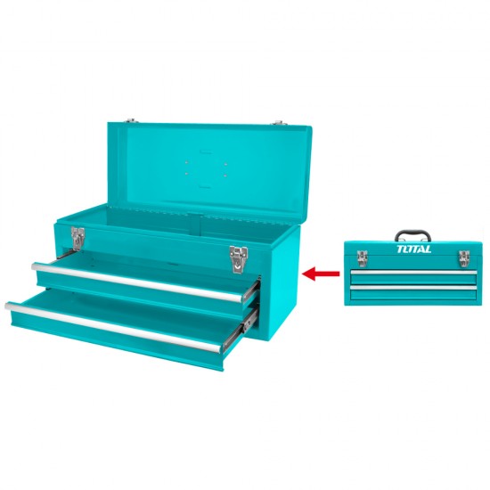 Total - Cutie Metalica Pentru Unelte Cu Sertare (i