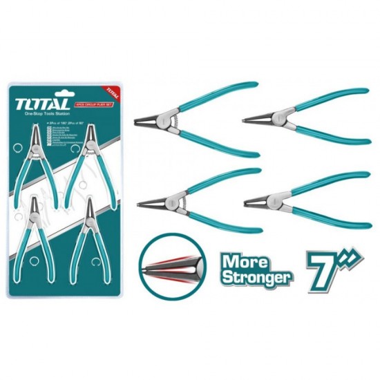 Total - Set Clesti Pentru Sigurante - 4 Buc - 7"/1