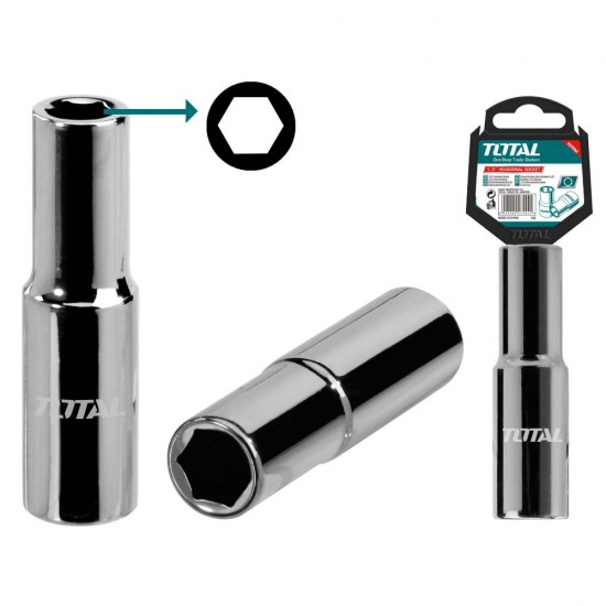 Total - Cheie Tubulara Lunga - 1/2", 21mm (industr