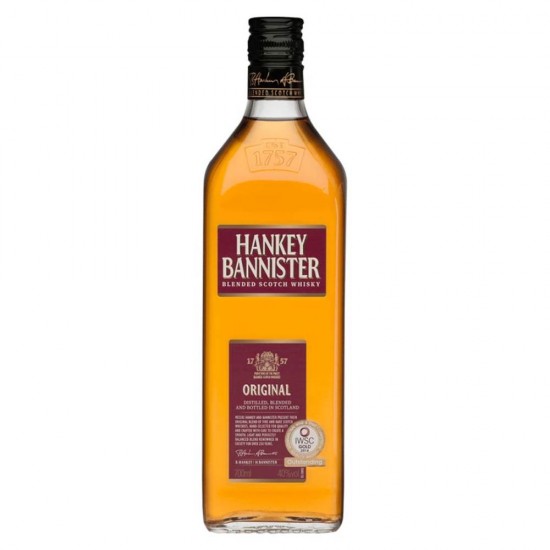 Hankey Bannister Original Blended Scotch Whiskey, 0.7 L