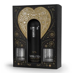 Lichior Tatratea 52% cu 2 pahare de shot, 0.7 L Lichior Tatratea 52% cu 2 pahare de shot, 0.7 L