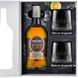 Rom Angostura 1919 cu 2 pahare, 0.7 L Rom Angostura 1919 cu 2 pahare, 0.7 L