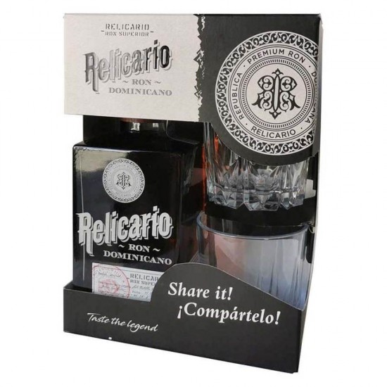 Rom Relicario Superior cu 2 Pahare, 0.7 L