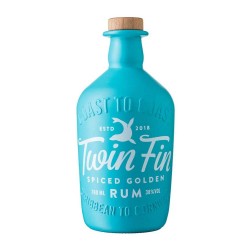 Rom Twin Fin Spiced Golden, 0.7 L Rom Twin Fin Spiced Golden, 0.7 L