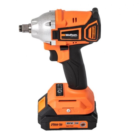 Wolfson - Masina De Insurubat Cu Impact Si Acumulator 21v-2.0ah Li-ion