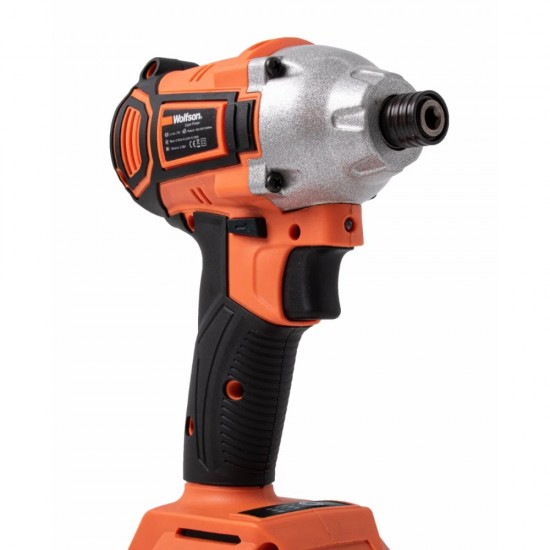 Wolfson - Masina De Insurubat Cu Impact Cu Acumulator 21v-2.0ah Li-ion (2 Acumulatori) -  Hex 1/4