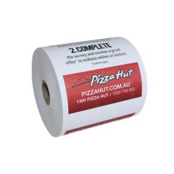 Role Termice Personalizate, Tipar 2 Culori, 37mm x 12m, Hartie Termica 48 gr/m2