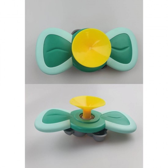 Spinner pentru Copii, Koala, 2 Laturi, Silicon Verde