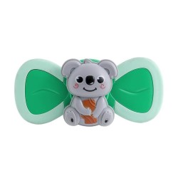 Spinner pentru Copii, Koala, 2 Laturi, Silicon Verde