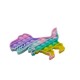 Jucarie Pop It Now & Flip It, Push Bubble Dinozaur, Silicon Multicolor