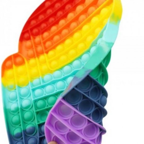 Jucarie Pop It Now & Flip It, 30 cm, Among Us, Silicon Multicolor